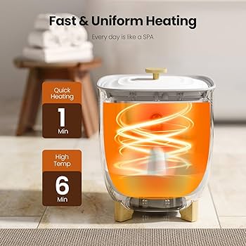 Amazon.com: AGLUCKY Towel Warmer for Bathroom, 25L Large